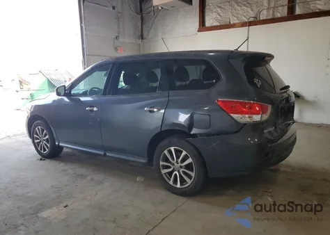 2013 Nissan Pathfinder S from USA, damaged, VIN 5N1AR2MM0DC630992
